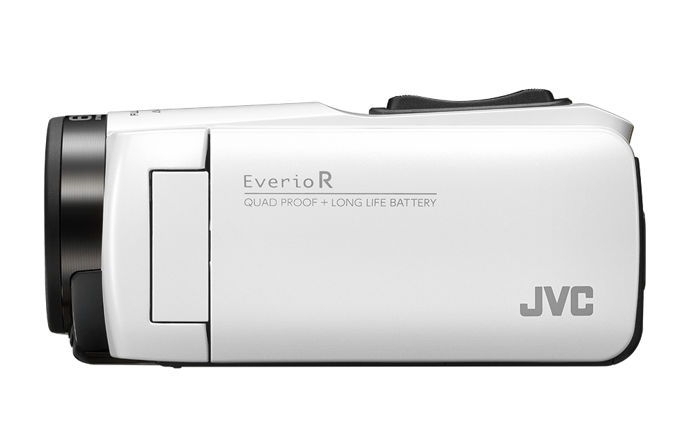 早割クーポン！ 優良中古のぐるりんタウン 店JVCKENWOOD JVC ビデオカメラ Everio R 防水 防塵 32GB内蔵メモリー  シトロンイエロー GZ-R480-Y