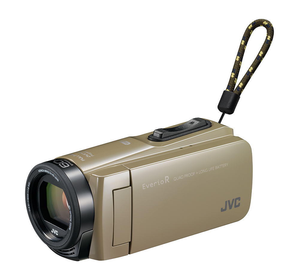登山KENWOOD GZ-RX670-B　防水 防塵　 ビデオカメラ jvc