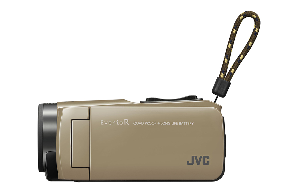 【送料込み】 JVCビデオカメラ GZ-RX670 動作確認済 防水 ヒンジ緩みVictorJVC