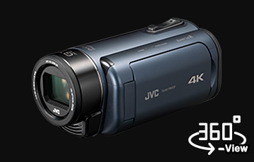 4K特徴写真で確認ビデオカメラ　JVC 4K