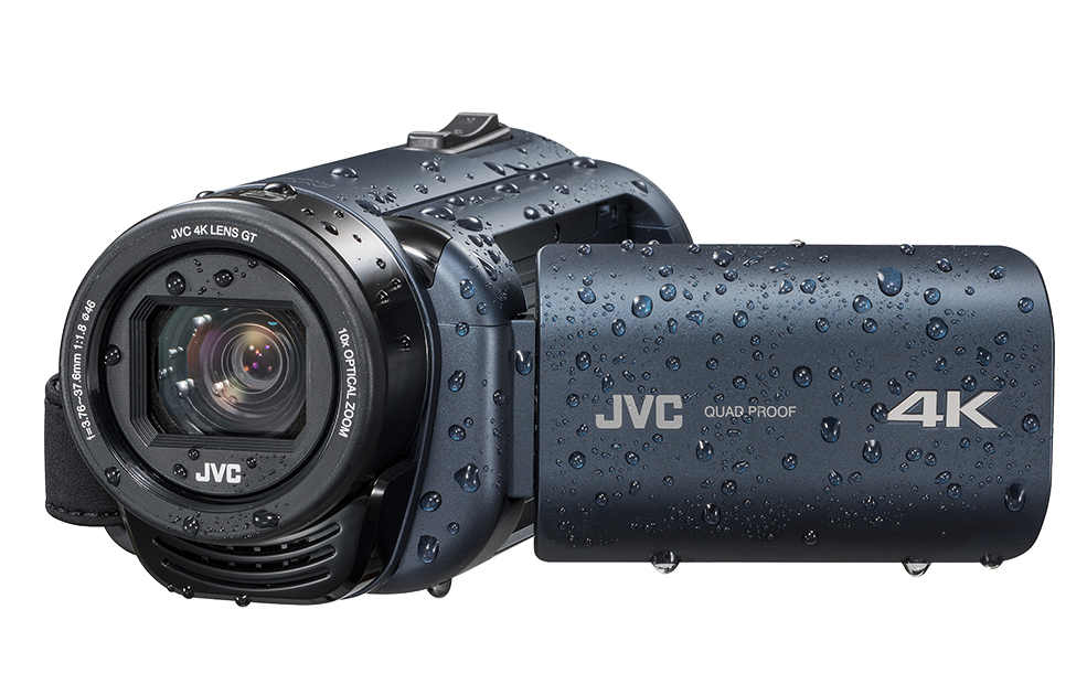 アウトドアに最適☆JVC EverioR ビデオカメラ-