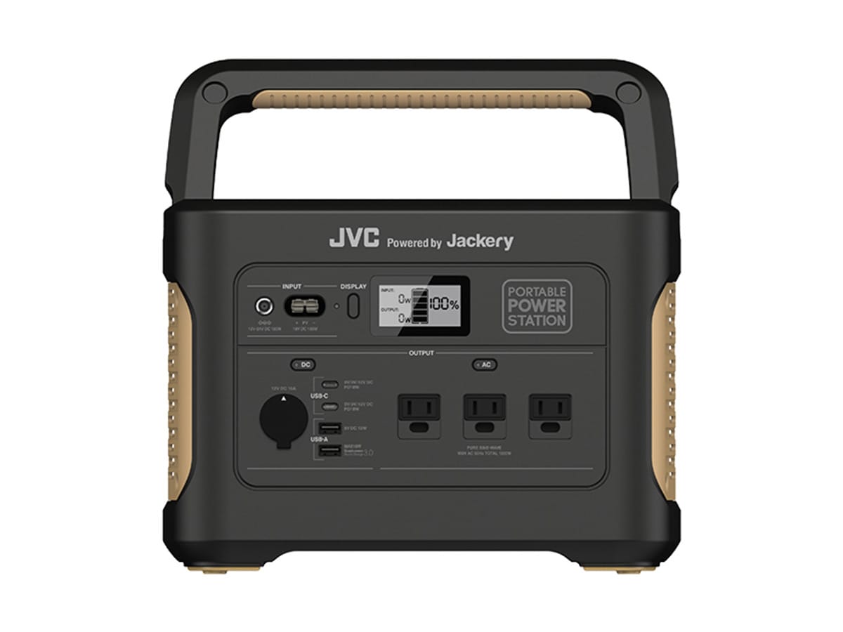Jackery JVC  ポータブル電源 BN-RB10-C109Kg液晶画面
